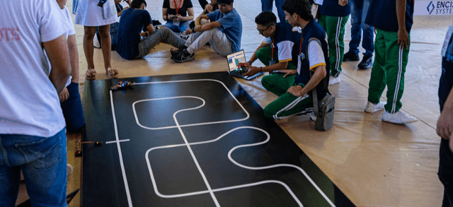 Velocistas robots